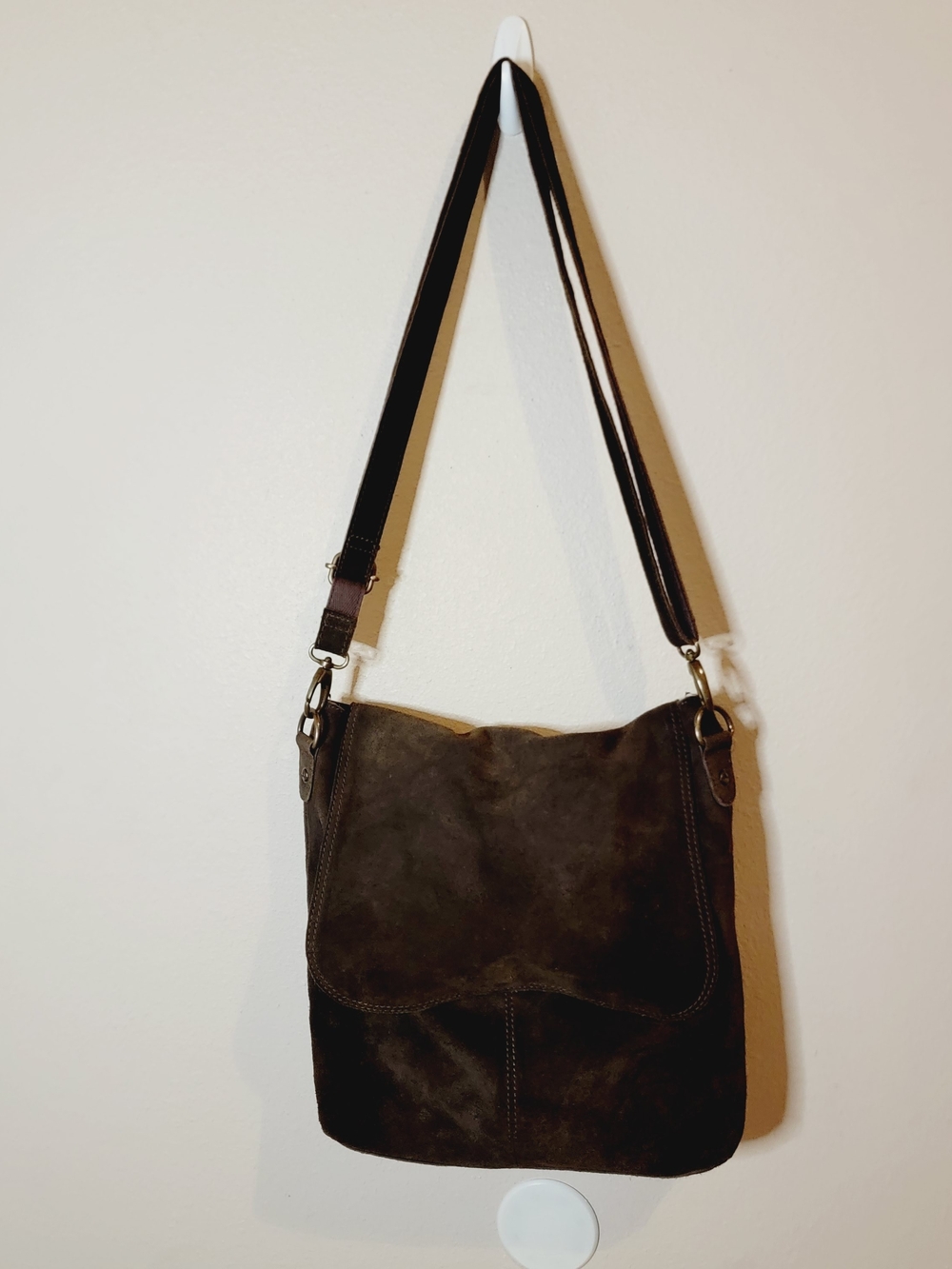 Vintage We The Free Pairs Suede Convertible Backpack Bag - Picture 5 of 13